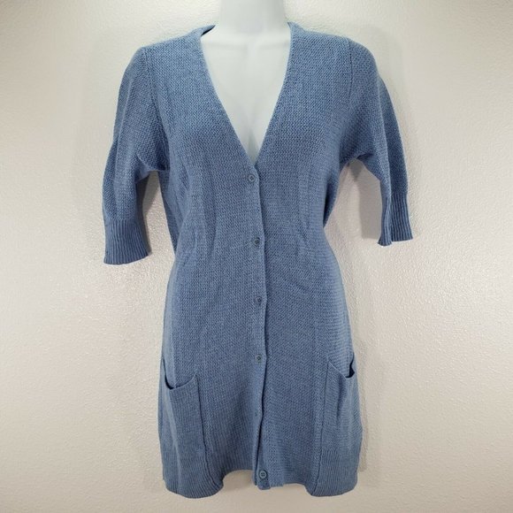 Eileen Fisher Womens Cardigan Cashmere Blend‎ Petit - Picture 2 of 8